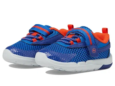 Stride Rite Kids' Srt Ian (toddler) Boy's Shoes Blue : 4.5 Toddler W, Synthetic/leather