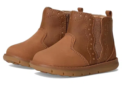 Stride Rite Kids' Srt Lena (toddler) Girls Shoes Brown : 4 Toddler M, Leather