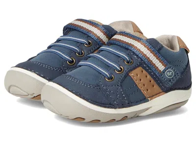 STRIDE RITE SRT SM ARTIE (INFANT/TODDLER) KIDS SHOES NAVY: 3 INFANT M, CANVAS/LEATHER