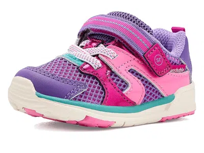 Stride Rite Srt Velocity (toddler) Kid's Shoes Pink Multi: 8 Toddler W