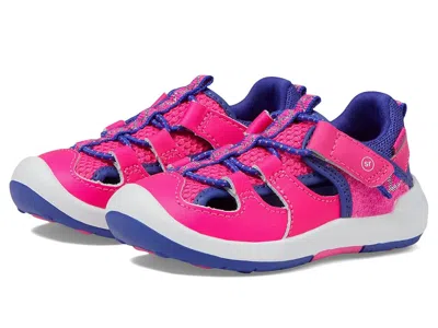 Stride Rite Kids' Srt Wade 2.0 (toddler) Girl's Shoes Hot Pink : 10 Toddler W, Synthetic/textile