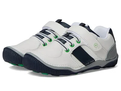 Stride Rite Kids' Srt Wes (toddler) Boys Shoes White : 8 Toddler Xw, Leather