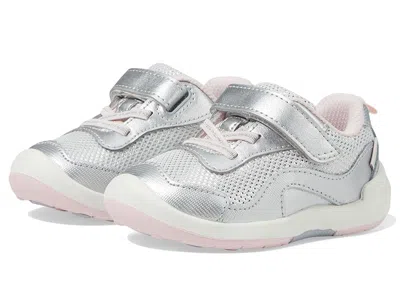 Stride Rite Kids' Srt Winslow 2.0 (toddler) Girl's Shoes Silver : 10 Toddler M, Leather