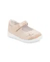 Stride Rite Little Girls Holly Synthetic Shoes In Rose Gold