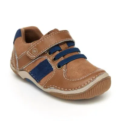 Stride Rite Kids' Toddler Wes Sneaker In Truffle In Brown