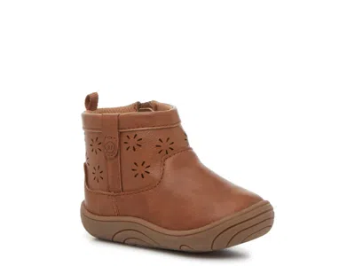 Stride Rite Wide Width Irina Boot Kids' In Tan Brown