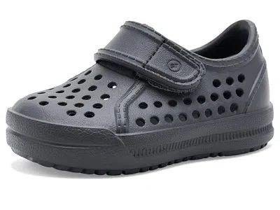Stride Rite Zain (infant/toddler/little Kid) Kid's Shoes Asphalt : 3 Infant M, Synthetic In Gray