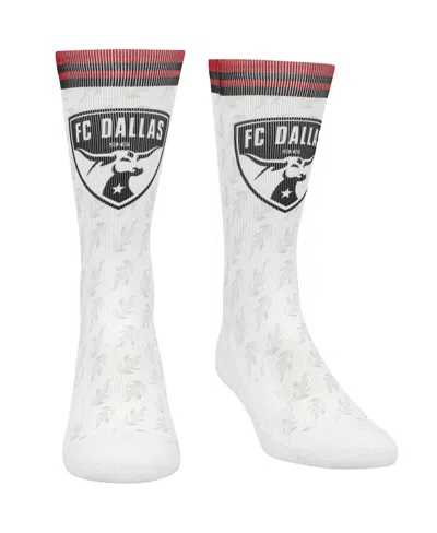 Strideline Fc Dallas Jersey Hook Crew Socks In White
