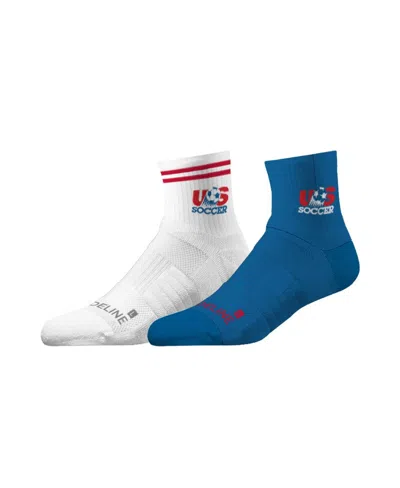 Strideline Men's And Women's 2-pack Half-calf Knit Sock In Multi