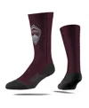 Strideline Men's And Women's Burgundy Colorado Rapids 2024 Jersey Hook Premium Crew Socks In Burgundy
