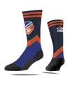 Strideline Men's And Women's Fc Cincinnati 2025 Jersey Hook Premium Crew Socks In Blue