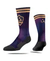 Strideline Men's And Women's La Galaxy 2025 Jersey Hook Premium Crew Socks In Purple
