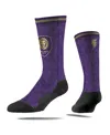 Strideline Men's And Women's Orlando City Sc 2025 Jersey Hook Premium Crew Socks In Purple