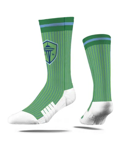 Strideline Men's And Women's  Green Seattle Sounders Fc 2024 Jersey Hook Premium Crew Socks