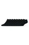 Strideline Premium 8-pack No-show Socks In Black