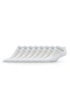 Strideline Premium 8-pack No-show Socks In White