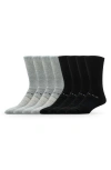Strideline Premium Assorted 8-pack Crew Socks In Blue