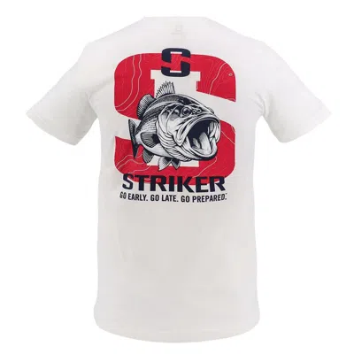 Striker Men's  Bass T-shirt In White