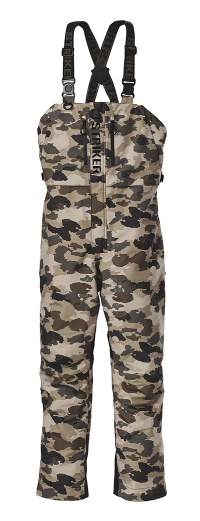 Striker Men's  Denali Insulated Rain Bibs In Brown