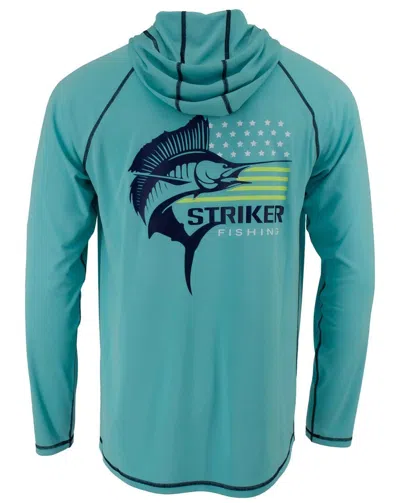 Striker Men's  Prime Hoodie In Blue