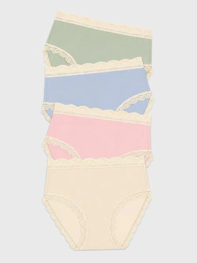 Stripe & Stare High Rise Four Pack In Multi