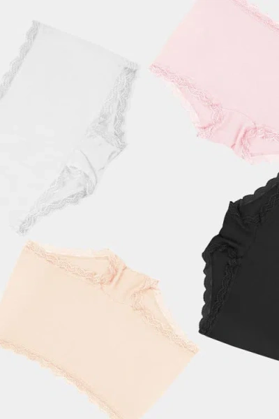 Stripe & Stare Hipster Four Pack In Sand Essentials
