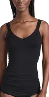 Stripe & Stare Lace Cami In Black