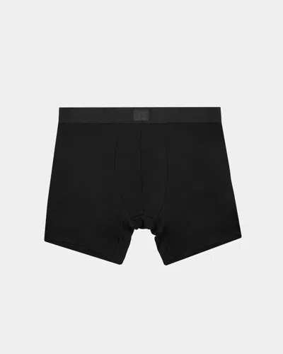 Stripe & Stare Men's Boxer In Black