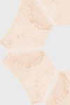 Stripe & Stare Original Knicker Four Pack In Sand
