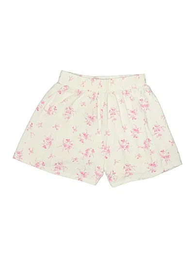 Pre-owned Stripe & Stare Shorts In Ivory