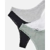 STRIPE AND STARE THONG BASIC (4 PACK)