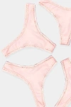 Stripe & Stare Thong Four Pack In Pink A Boo