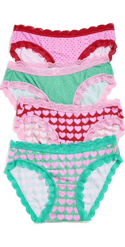 Stripe & Stare Original Knicker Four Pack Heart & Soul