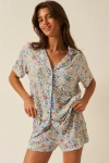 STRIPE & STARE STRIPE & STARE BEDSHORT SET