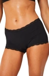 Stripe & Stare Hipster Four Pack In Black