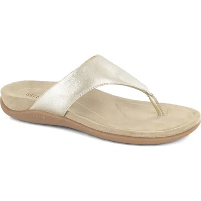 Strive Antibes Flip Flop In Gold
