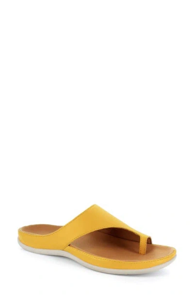 Strive Capri Sandal In Yellow