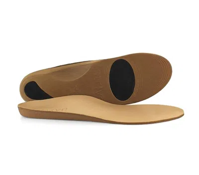 Strive Comfort Replacement Orthotic Insoles In Tan In Brown