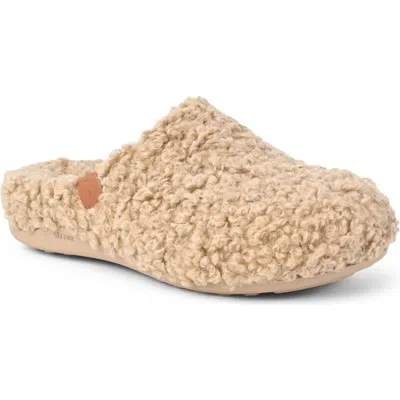 Strive Copenhagen Genuine Shearling Mule In Light Tan