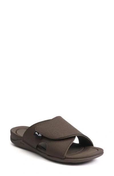 Strive Dune Slide Sandal In Brown
