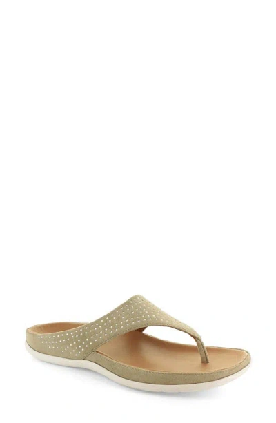 Strive Ibiza Thong Sandal In Beige