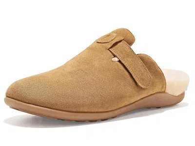 Strive Oslo Ii Women's Slippers Iced Coffee: 8 M, Suede/wool In Multi
