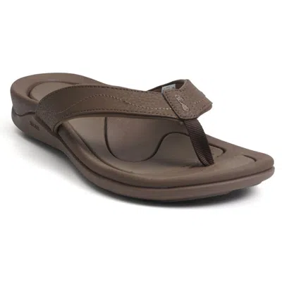 Strive Wave Waterproof Flip Flop In Brown