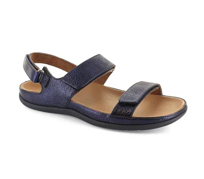 Strive Women's Kona Sandals In Navy Metallic In Blue