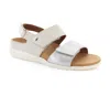 Strive Riviera Ii Slingback Sandal In Silver