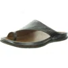 STRIVE WOMENS LEATHER SLIP ON SLIDE SANDALS