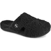 Strive Zara Faux Fur Slipper In Black