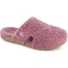 Strive Zara Faux Fur Slipper In Pink