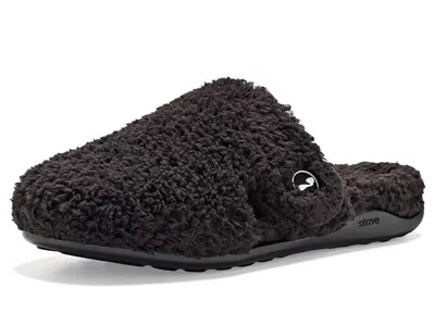 Strive Zara Ii Women's Slippers Black: 8 M, Fleece In Brown