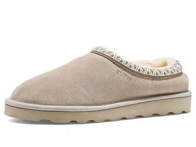 Strive Zurich Suede Women's Slippers Grey: 7 M In Gold